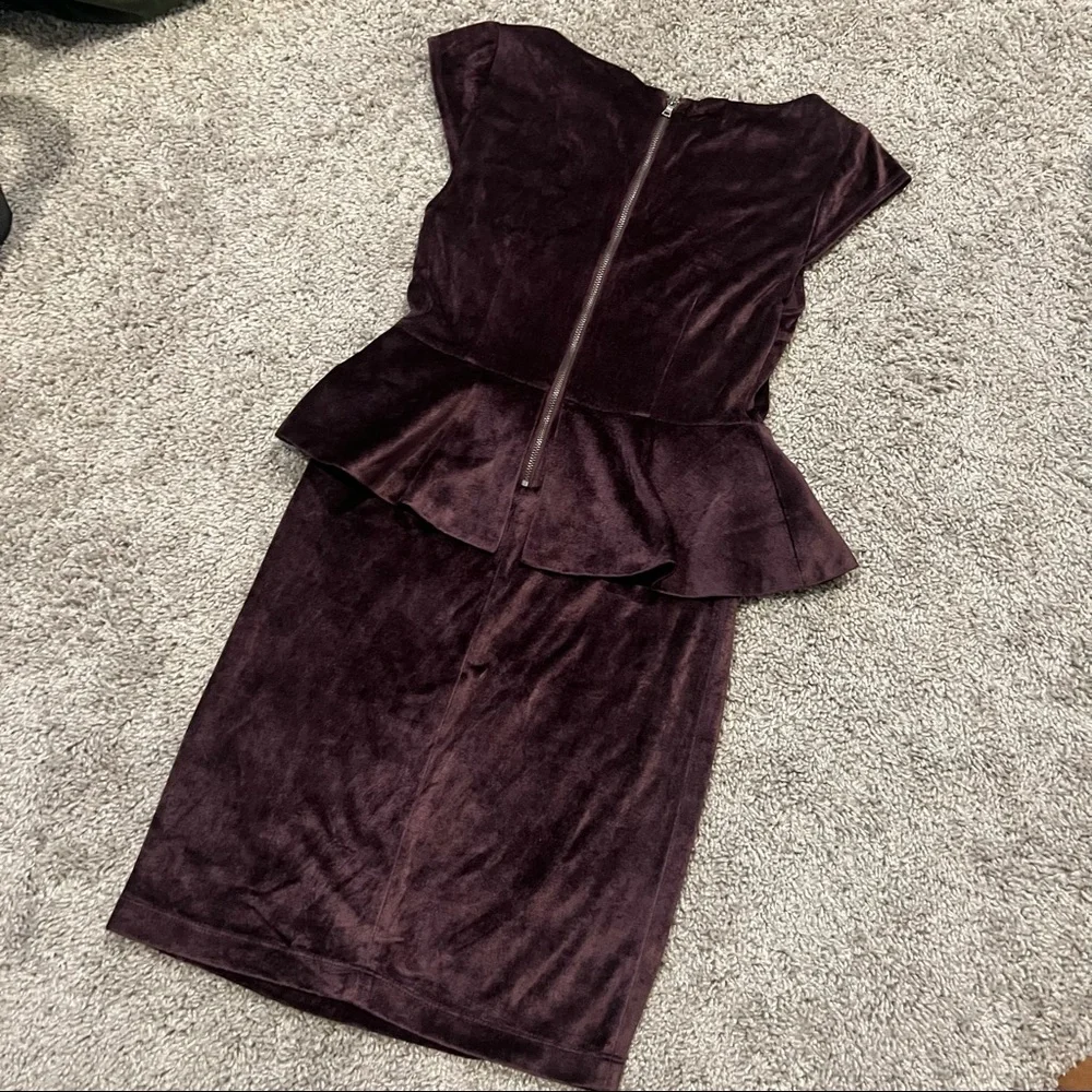 Alice + Olivia Velvet Dress - Picture 7 of 12